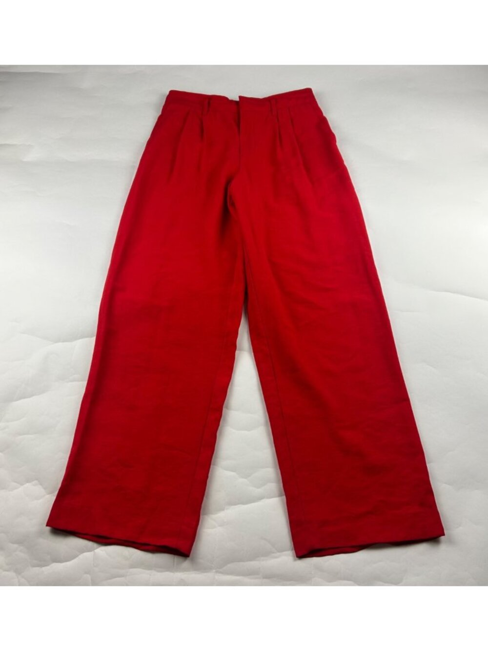 A New Day Red High Rise Relaxed Leg Trouser Pant 6